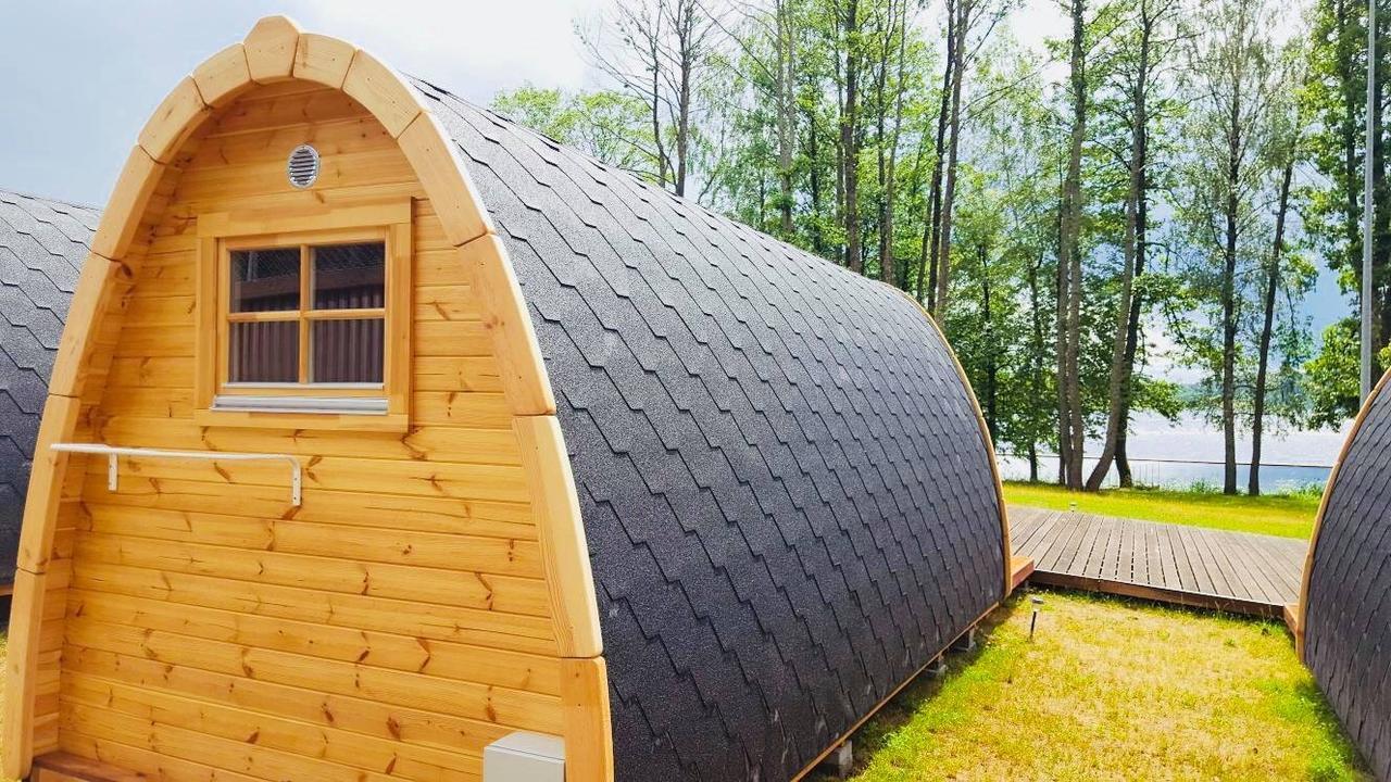 Camping Pod Hotel Zarasai Exterior photo